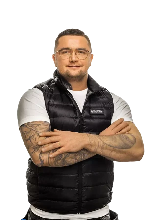 Porträtt på Daniel