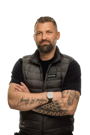 Porträtt på Mateusz